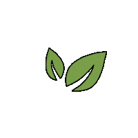 FloraFaunaAu green vegan plant tree Sticker