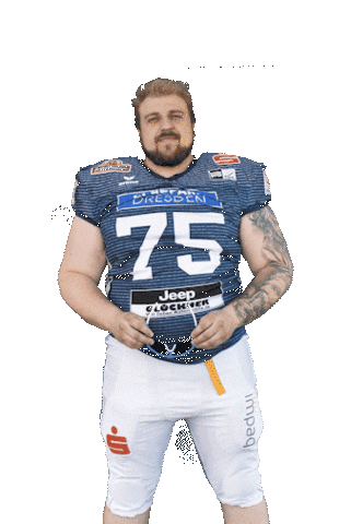Football Flex Sticker by Dresden Monarchs