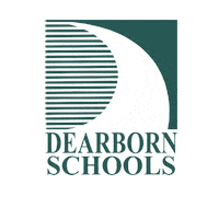 DearbornSchools logo celebrate inspire public Sticker