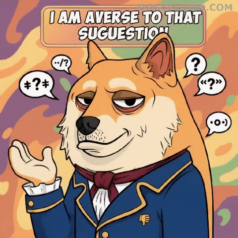 Dog Shrug GIF by Doge Pound