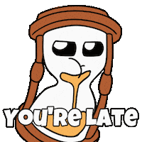 Still Waiting Wait Sticker by Christophers Genie