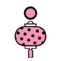 Pink Earrings Sticker by DOODAD+FANDANGO