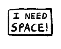 Nervous Mental Health Sticker by Abitan