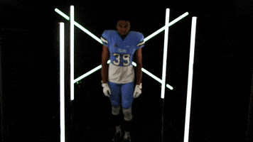 College Sports Football GIF by GreenWave