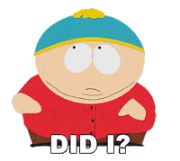 Eric Cartman Sticker by South Park