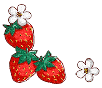 strawberry nanast Sticker