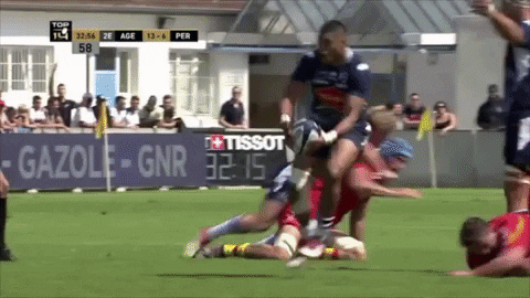 rugby pousse toi GIF