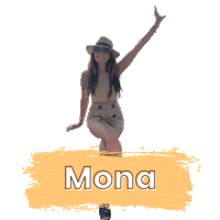 Mona Sticker by NEVITALY