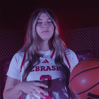 Basketball Nebraska GIF by Huskers