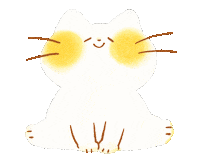 rioka_dn happy cat fun lovely Sticker