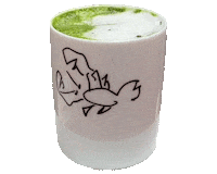 Green Tea Drink Sticker by Major Food Group