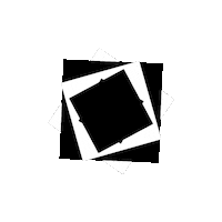 black and white spinning Sticker by partyonmarz