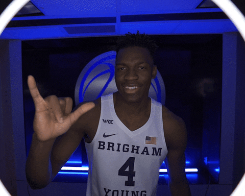 Go Cougs GIF by BYU Cougars