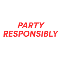 drinkpartywater party hardseltzer party water partywater Sticker