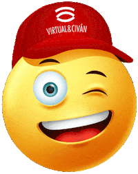 virtualcivan ojo Guiño wink eye virtualcivan Sticker