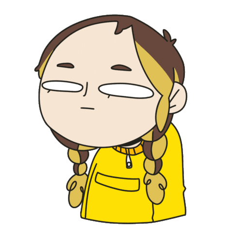 Sad Girl Sticker
