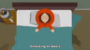 kenny mccormick sleeping GIF by South Park 