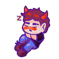 Good Night Sleeping Sticker