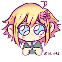 Chibi Im Sorry Sticker
