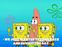 season 7 back to the past GIF by SpongeBob SquarePants