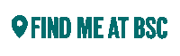 Find Me Teal Sticker by BismarckStateCollege