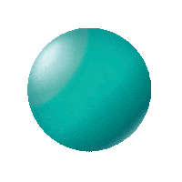 Tekua verde azul circulo tekua Sticker