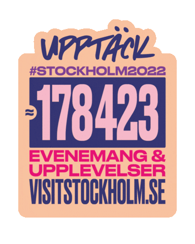 VisitStockholm giphyupload stockholm visitstockholm visit stockholm Sticker