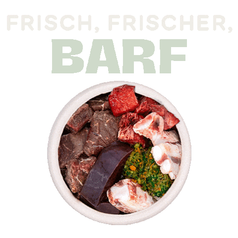 Hunger Hund Sticker by BARFERS