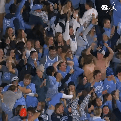 North Carolina Wow GIF by UNC Tar Heels