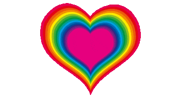 In Love Heart Sticker by OpticalArtInc.