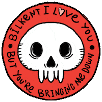 Down Sticker