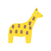 Giraffe Sticker by Konttiravintola Morton