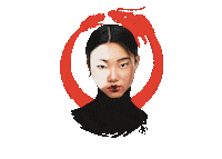 Irediazt love art red woman Sticker