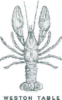 Seafood Lobster Sticker by Weston Table
