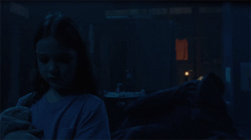 Scared Zombie GIF by The Walking Dead