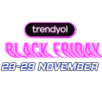 Black Friday Shopping Sticker by trendyolcom