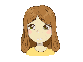 SenkiGirl smile girl emoji emotions Sticker
