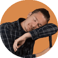 Sleepy Sticker by diffrent digital