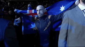 Walk Out Alexander Volkanovski GIF by UFC