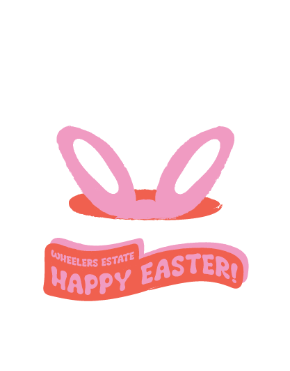wheelersestatesg kids bunny rabbit kid Sticker