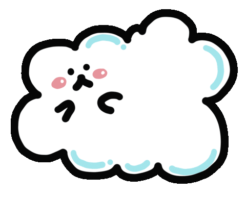 Cloud Sticker by Playbear520_TW