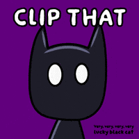 Glow Black Cat GIF by VeeFriends