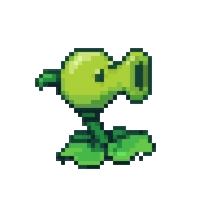 looxerman pixelart pvz looxerman Sticker