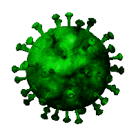 Corona Virus Sticker