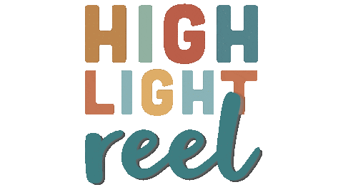 Highlight Reel Sticker by Designs by Denae