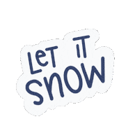 Freezing Snow Day Sticker