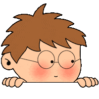 New Post Looking Sticker