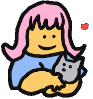 I Love You Kiss Sticker by Ruppert Tellac