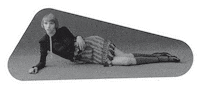 Black And White Fashion Sticker by Self Service Magazine