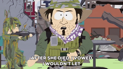 anger fear GIF by South Park 